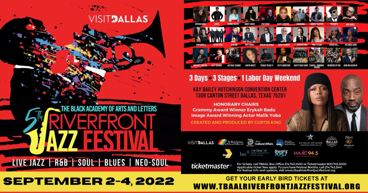 9/24/2022 5th Riverfront Jazz Festival (Dallas, TX)